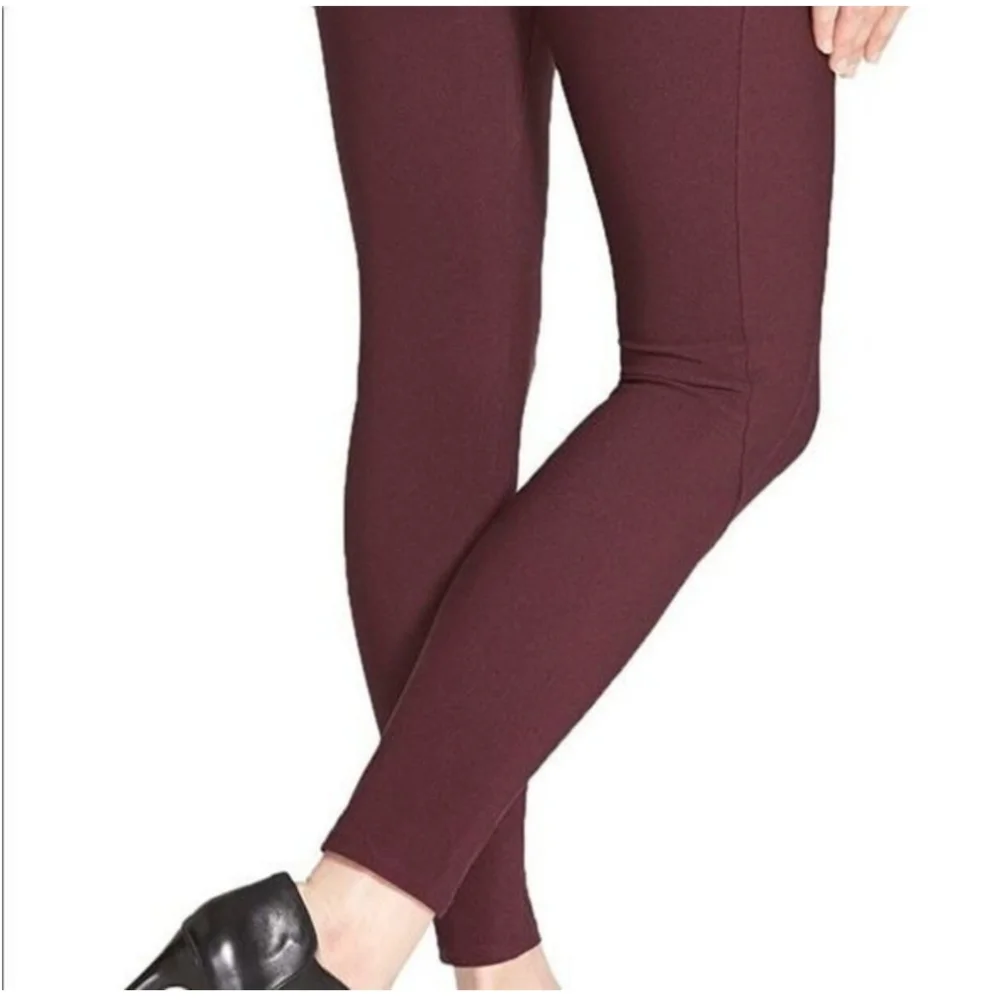 Spanx Micro Rib Knit Control Top Skimmer Leggings Size L - Picture 2 of 14